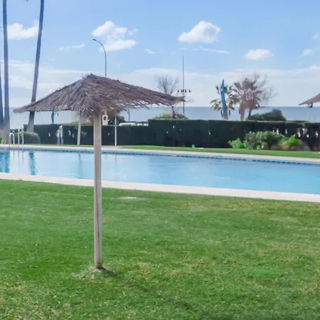 Apartment Laja Bermeja, Piscina Y Primera Linea De La Barrosa *